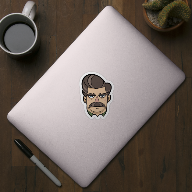 Swanson by scribbles by mike